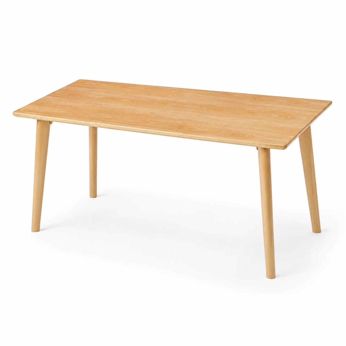 Esstisch rechteckig 150x80 cm Eichenholz Natur